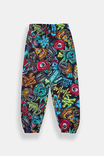 Zoo York Youth Graffiti Print Sweatpants