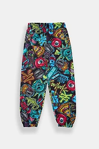 Zoo York Youth Graffiti Print Sweatpants