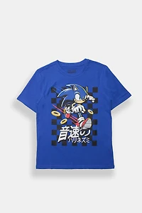 T-shirt imprimé Sonic le Hérisson junior