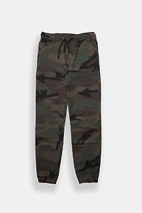 Jogger en sergé coupe slim Arsenic junior