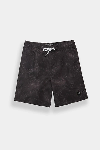 Short de bain tie-dye noir Zoo York junior 7 po