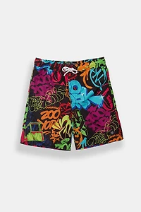 Zoo York Youth Graffiti Swim Shorts 7"