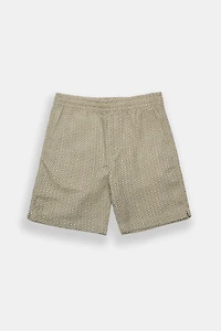 Youth Textured Geometric Shorts 7"