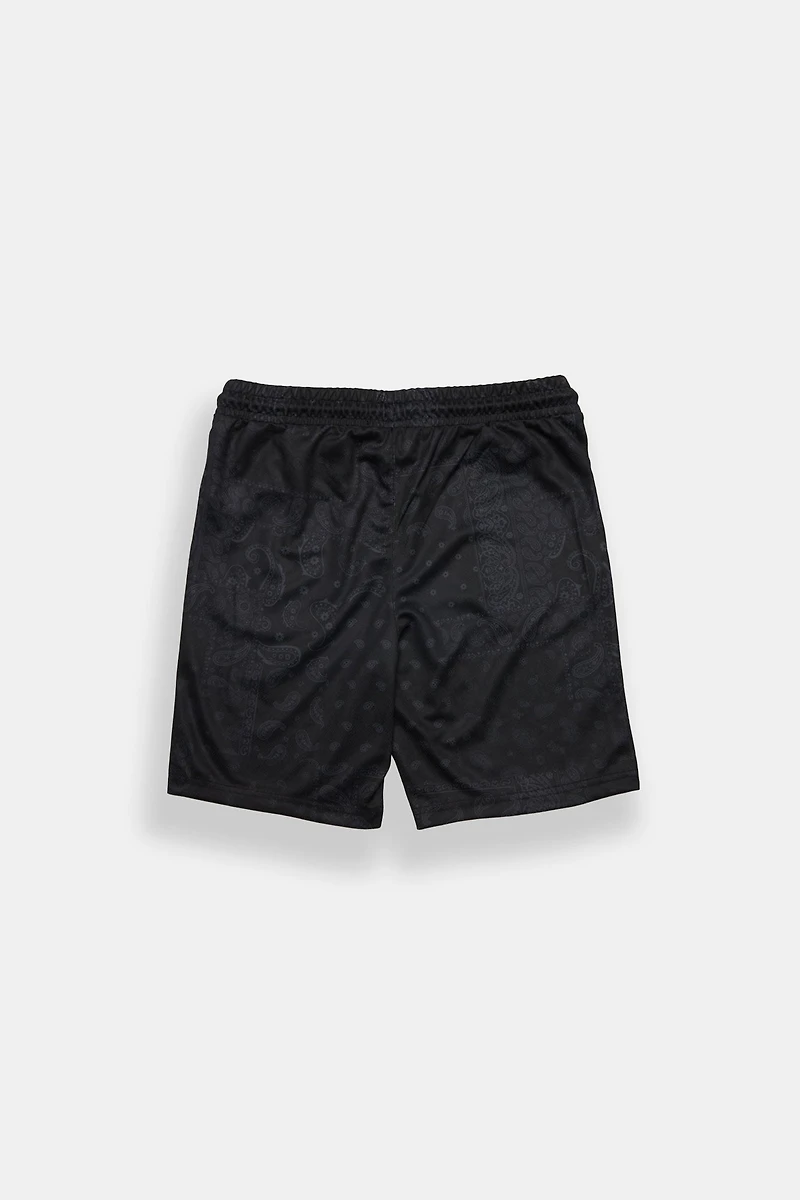 Short en maille imprimé bandana Arsenic junior