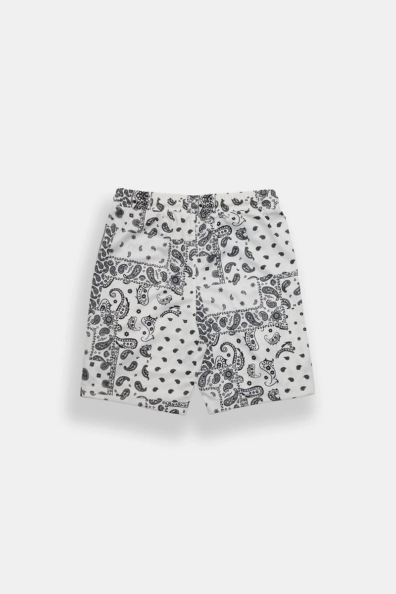 Short en maille imprimé bandana Arsenic junior