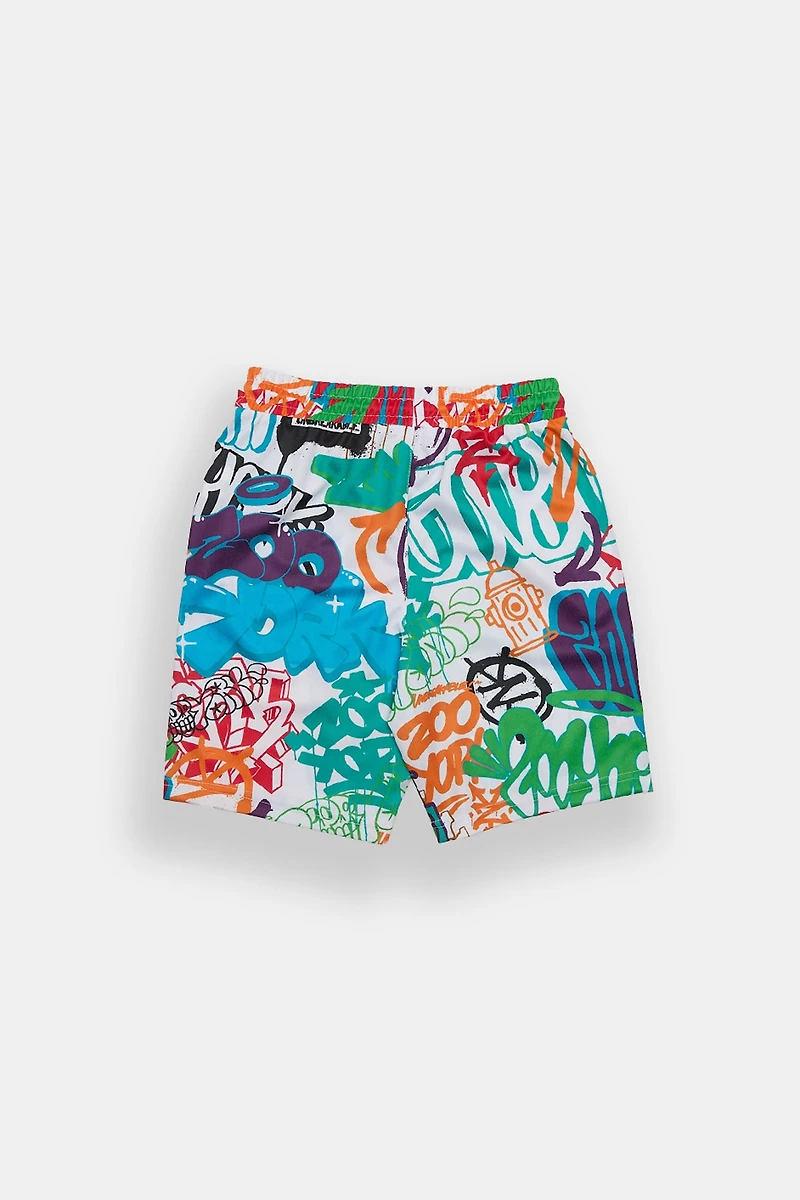 Zoo York Youth Graffiti Mesh Shorts