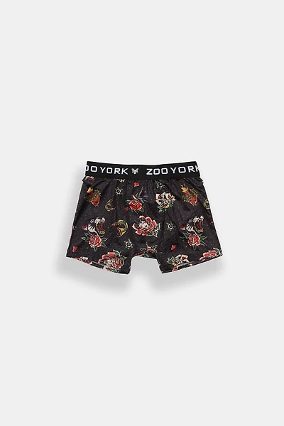 Zoo York Youth Tattoo Printed Boxer Brief