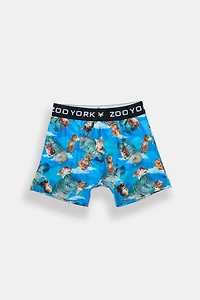 Caleçon boxeur imprimé chats et crème glacée Zoo York junior