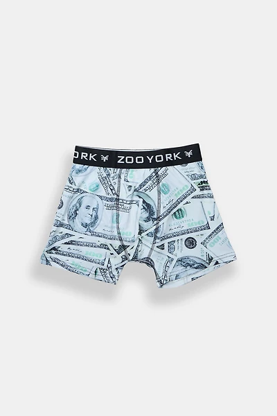 Zoo York Youth Money Printed Boxer Brief