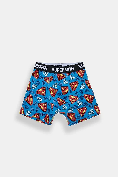 Youth Superman Logo Boxer Brief