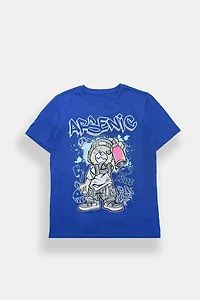 T-shirt imprimé ours graffiti Arsenic junior