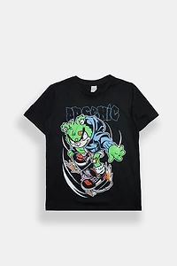 Arsenic Youth Skateboard Bear Graphic Tee