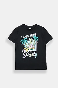 T-shirt imprimé Arsenic Here To Party junior