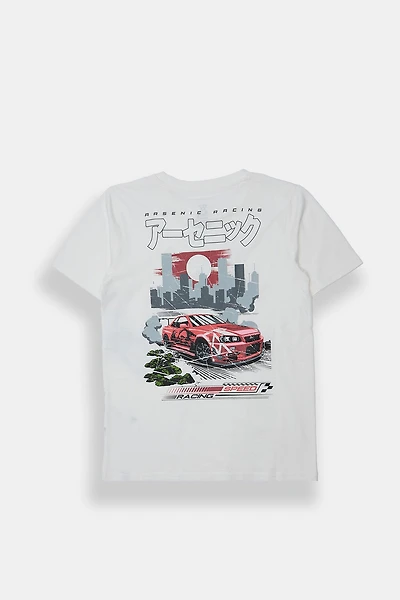 Arsenic Youth Speed Racing Graphic Tee