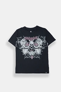 Arsenic Youth Winged Reaper Graphic Tee
