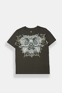 Arsenic Youth Winged Reaper Graphic Tee