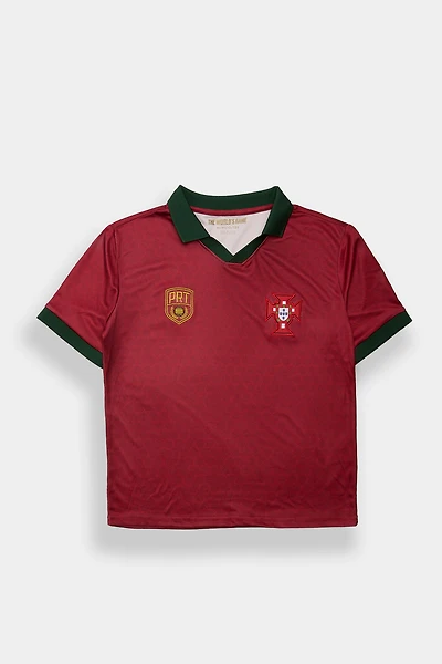 Youth Portugal Soccer Jersey
