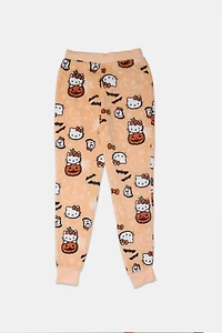 Girls Hello Kitty Ghost Plush Pajama Pant