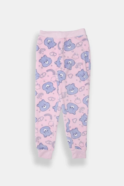 Girls Care Bears Plush Pajama Pant