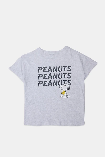 T-shirt imprimé Peanuts Snoopy fille