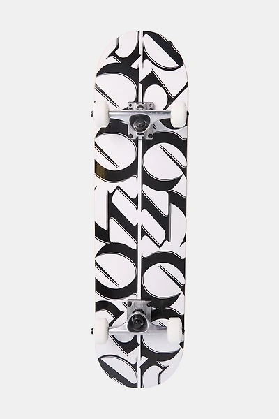 Zoo York Logo Pattern Skateboard 7.75"