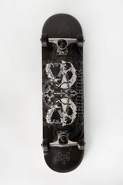 Zoo York Twin Skull Skateboard 7.75"