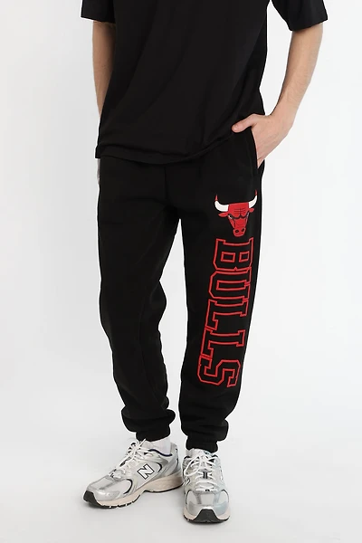 Jogger en molleton imprimé Chicago Bulls