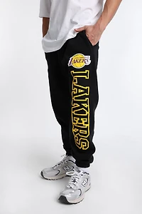 Jogger en molleton imprimé LA Lakers