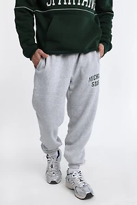 Michigan State Spartans Embroidered Sweatpants