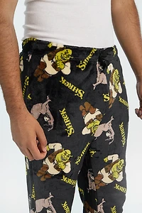 Pantalon de pyjama en peluche Shrek homme