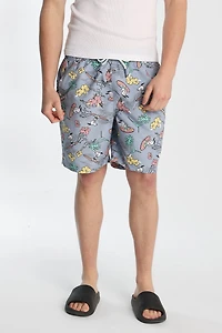 Short de bain Peanuts Snoopy 7"