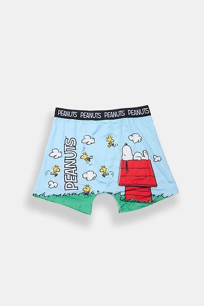 Peanuts Snoopy Doghouse Printed Boxer Briefs