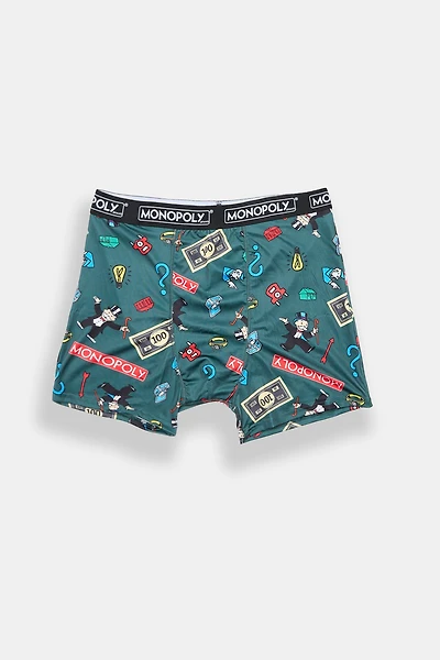 Monopoly Printed Boxer Brief