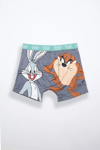 Caleçon boxeur imprimé Looney Tunes Bugs Bunny et Taz