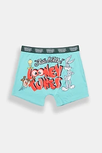 Caleçon boxeur imprimé Looney Tunes That's All Folks
