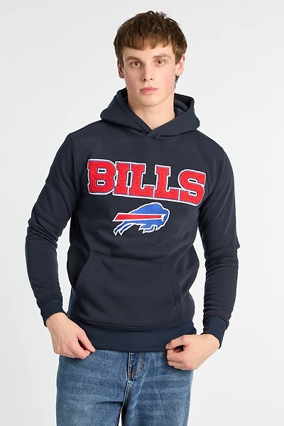 Haut à capuchon logo chenille Buffalo Bills