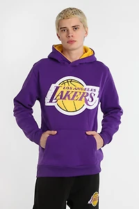 Los Angeles Lakers Chenille Contrast Hoodie