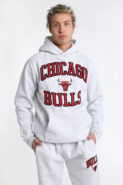 Chicago Bulls Chenille Logo Hoodie