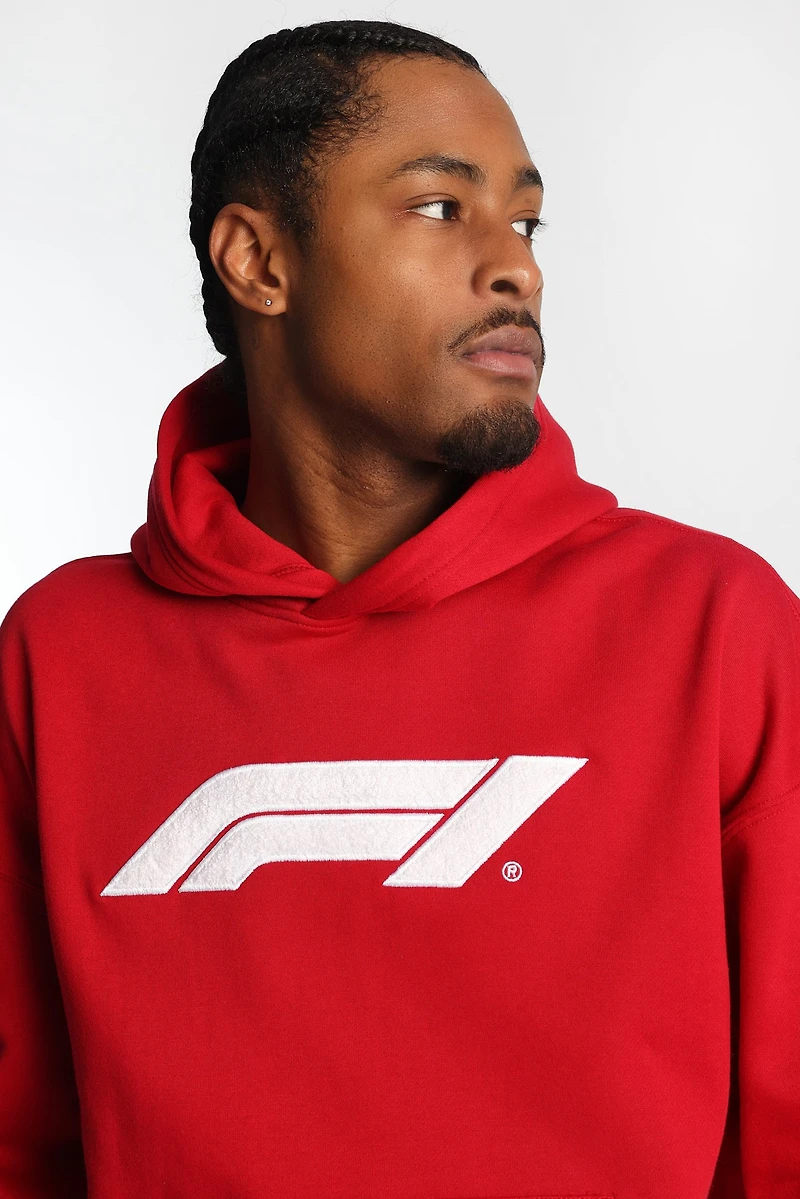 Formula 1 Chenille Logo Hoodie
