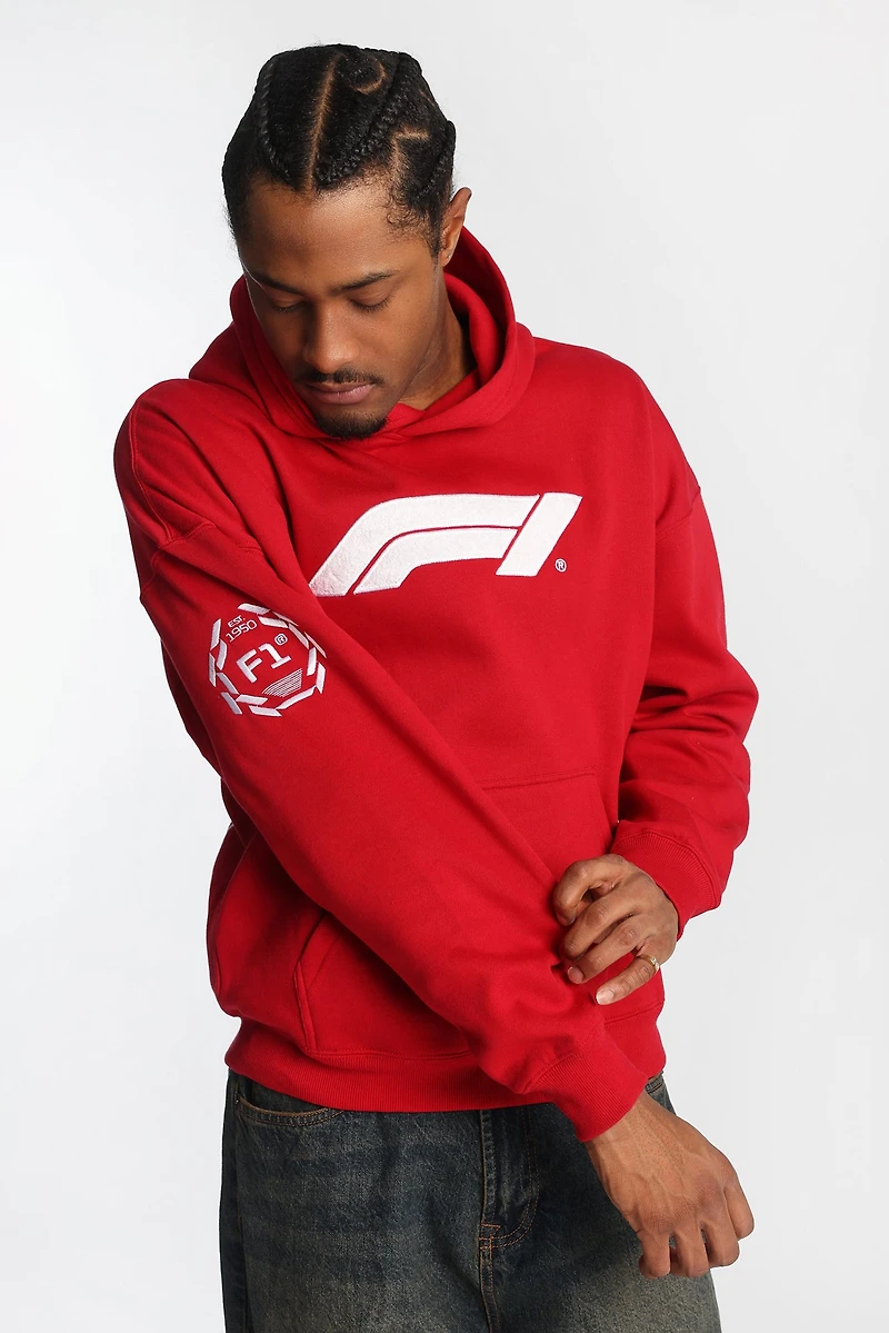 Formula 1 Chenille Logo Hoodie