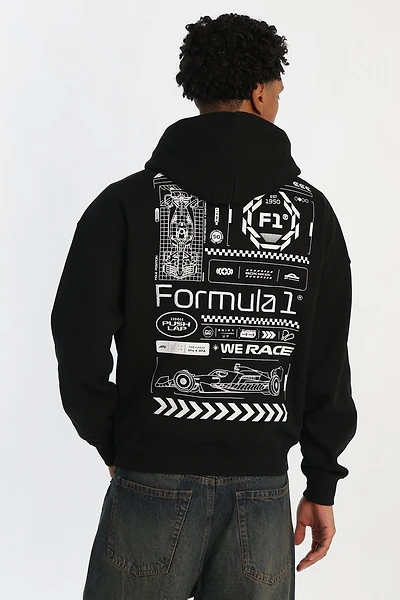 Formula 1 Chenille Logo Hoodie