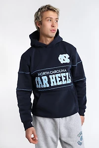 Haut à capuchon panneaux brodé North Carolina Tar Heels