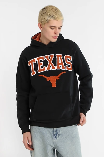 Haut à capuchon logo chenille Texas Longhorns