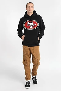 Haut à capuchon logo chenille San Francisco 49ers