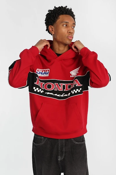 Haut à capuchon bicolore Honda Racing