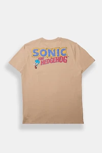 Mens Sonic The Hedgehog Graphic Tee