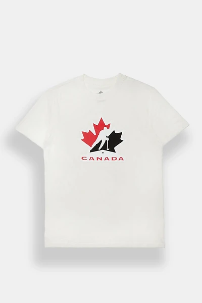 T-shirt imprimé logo Team Canada