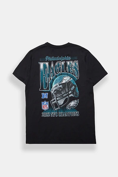 Mens Philadelphia Eagles Graphic Oversized Tee