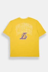 T-shirt surdimensionné imprimé LA Lakers homme