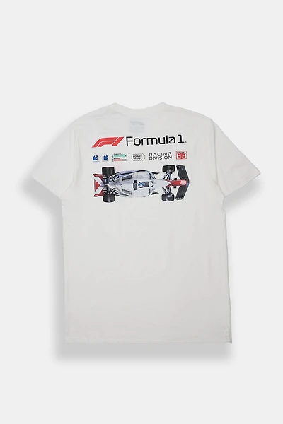 Mens F1 Race Overhead Graphic Tee